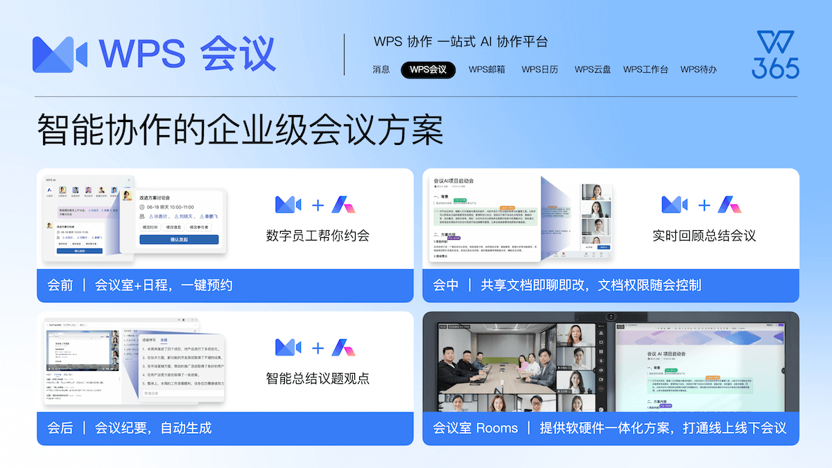 WPS云文档多人在线协作 - 实时同步编辑
